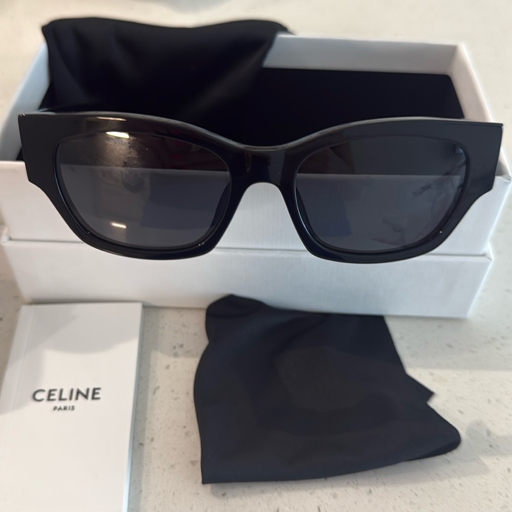 Celine sunglasses, case and box, like new